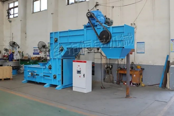 震撼！巨無霸大產(chǎn)量Z型轉(zhuǎn)斗式提升機(jī)組裝完畢！